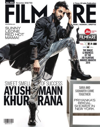 Ayushmann Khurrana On The Cover Of Filmfare, November 2018