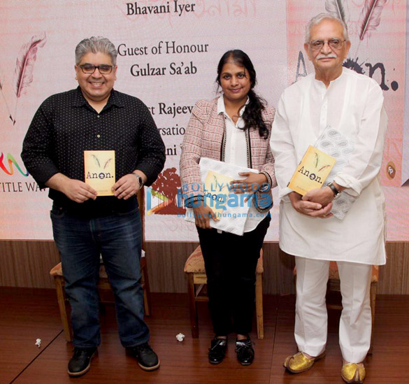 gulzaar launches raazi writer bhavani iyers book anon 1