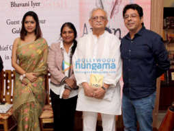 Gulzaar launches Raazi writer Bhavani Iyer’s book Anon