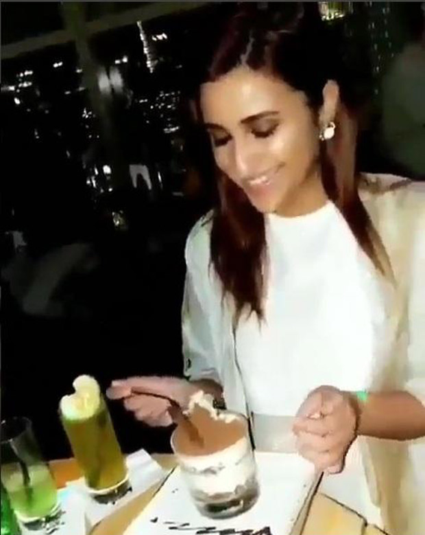WATCH: Instead of cutting a cake, Parineeti Chopra rings in her 30th birthday by having tiramisu WATCH: Instead of cutting a cake, Parineeti Chopra rings in her 30th birthday by having tiramisu