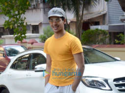 Ishaan Khatter flaunts his new car at Matrix office in Bandra