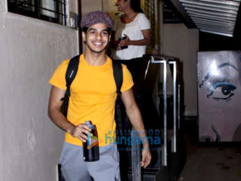 Ishaan Khatter snapped at the Matrix office in Bandra