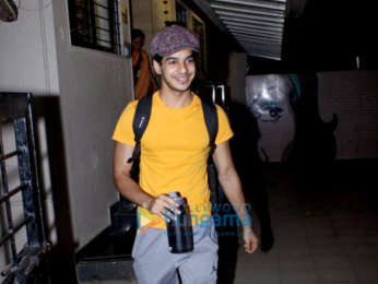 Ishaan Khatter snapped at the Matrix office in Bandra