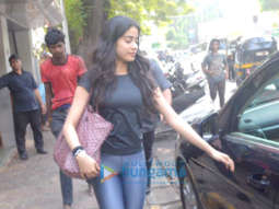 Janhvi Kapoor and Ishaan Khatter spotted in Bandra