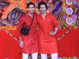 Varun Dhawan, Ayan Mukerji and others spotted at Durga Pooja