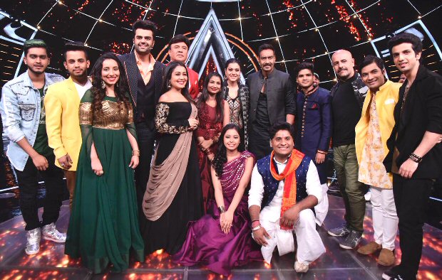 Kajol and Ajay Devgn had a gala time on the sets of Indian Idol and here are the details