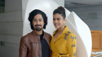 Kajol snapped promoting her film Helicopter Eela