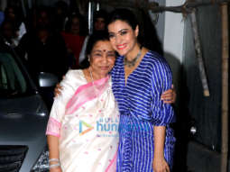 Kajol and Asha Bhosle snapped in Mumbai
