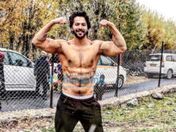 Varun Dhawan shot a scene bare-chested in minus-three-degree temperature for Kalank