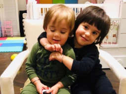 Karan Johar’s twins Roohi and Yash are sibling goals in this adorable photo