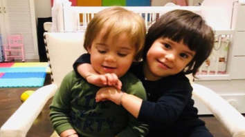 Karan Johar’s twins Roohi and Yash are sibling goals in this adorable photo