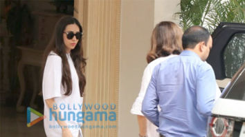 Karisma Kapoor and Anil Kapoor’s wife Sunita Kapoor snapped at the Kapoor’s house in Chembur