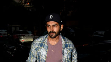 Kartik Aaryan snapped in Mumbai