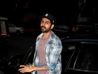 Kartik Aaryan snapped in Mumbai