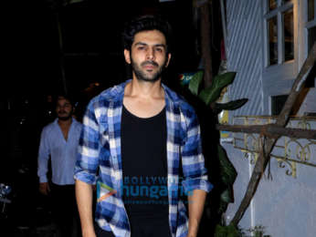 Kartik Aaryan spotted at Fable in Juhu