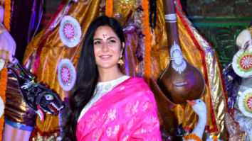 Katrina Kaif snapped visiting a Durga Puja pandal