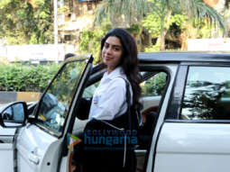 Khushi Kapoor snapped post salon session in Juhu