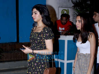 Khushi Kapoor spotted at Olive