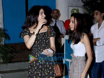 Khushi Kapoor spotted at Olive