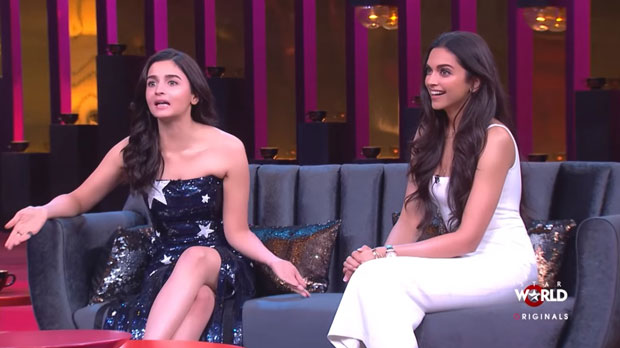 #KoffeeWithKaran: Deepika Padukone and Alia Bhatt discuss RANBIR KAPOOR in the first episode of Karan Johar’s show