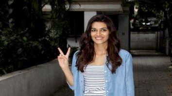 Kriti Sanon and Varun Dhawan spotted at Maddock Films’ office