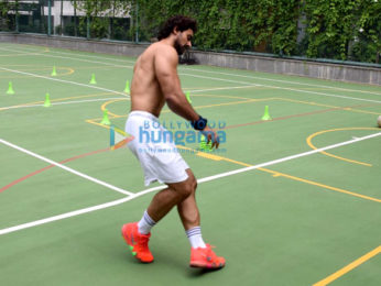 Kunal Kapoor snapped training