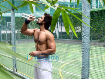 Kunal Kapoor snapped training