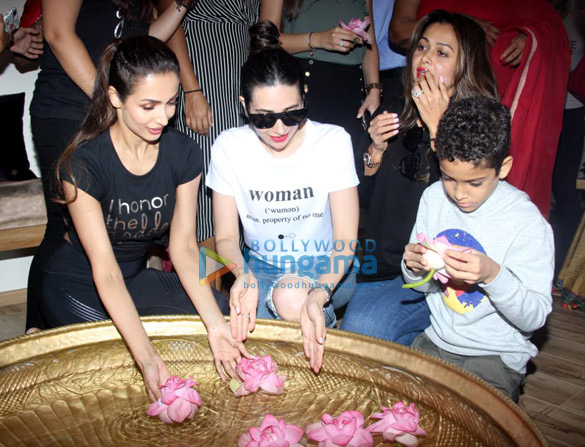 malaika arora karisma kapoor and amrita arora snapped at a yoga studio 2