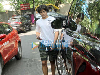 Malaika Arora snapped with her son in Bandra