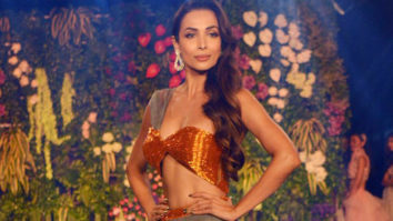 Malaika Arora walks the ramp at the Wedding Junction fashion show