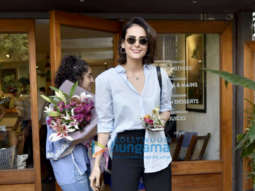 Mandana Karimi snapped at Sequel in Bandra