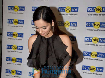 Manushi Chillar snapped at the BIG FM office