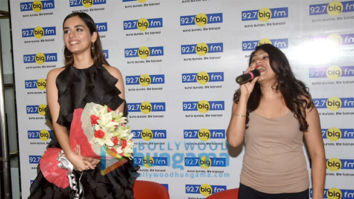 Manushi Chhillar snapped at the 92.7 BIG FM office