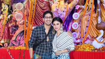 Mouni Roy graces the Durga Puja celebrations in Vile Parle