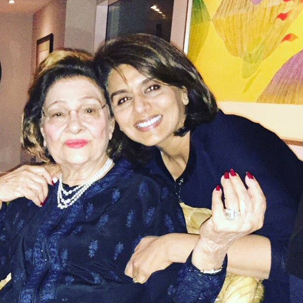 Neetu Kapoor remembers mother-in-law Krishna Raj Kapoor in a heartfelt post after missing the funeral