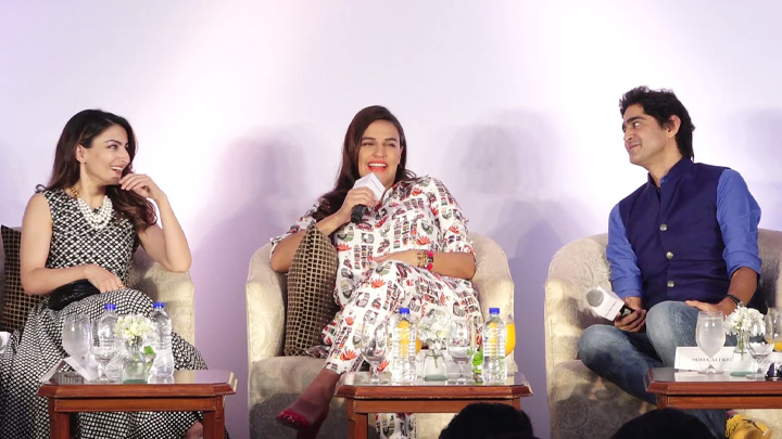 #NoFilterNeha Season 3 Press Conference: Neha Dhupia, Soha Ali Khan Angad Bedi