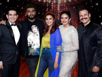 Parineeti Chopra and Arjun Kapoor snapped on sets of the show India's Best Dramebaaz