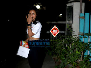 Patralekha spotted at BBLunt salon