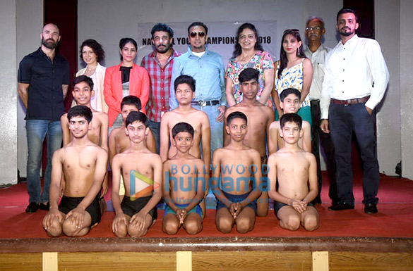 pooja chopra gulshan grover and deepak tijori at a national yoga championship 2018 2