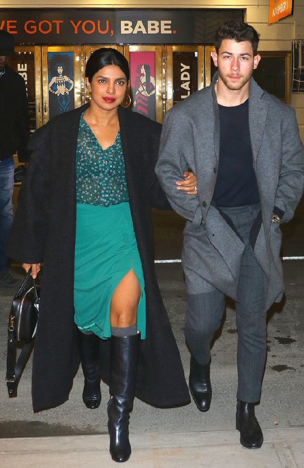 Priyanka Chopra and fiancé Nick Jonas enjoy date night at a Broadway musical; shares a candid moment of Nick bonding with her nephew