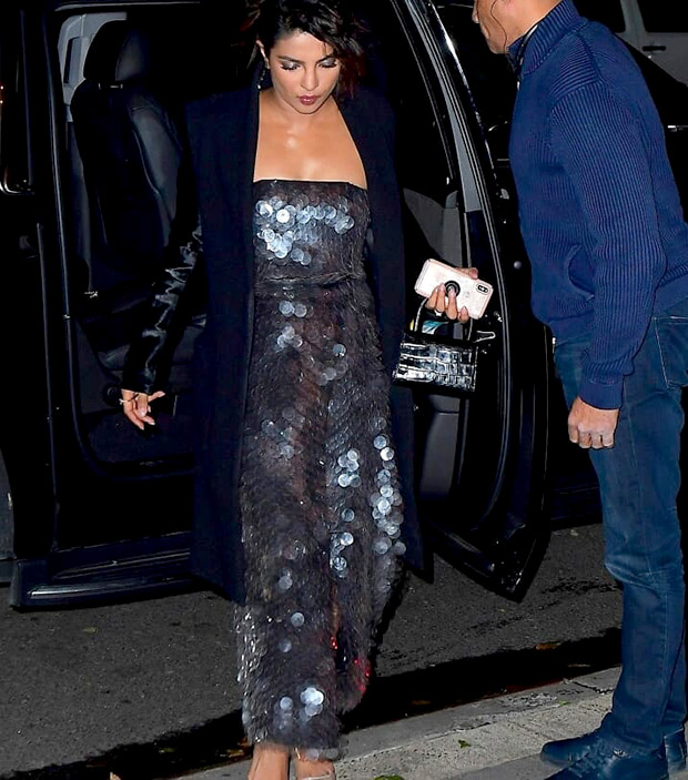 Priyanka Chopra in Sally La Pointe for Bumble India launch in NYC (1)
