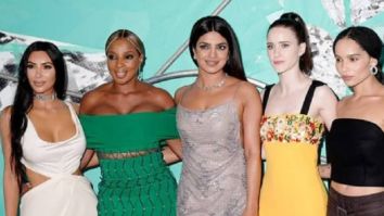 Priyanka Chopra shares a laugh with Kim Kardashian, Rachel Brosnahan, Zoe Kravitz & Mary J. Blige at Tiffany & Co.’s Blue Book Gala