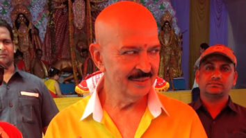 Rakesh Roshan visits Biswajeet Sarbojoneen Durgotsav for blessings