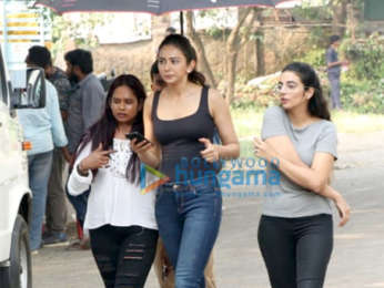 Rakul Preet Singh spotted at Filmcity in Goregaon