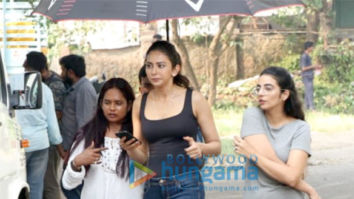 Rakul Preet Singh spotted at Filmcity in Goregaon