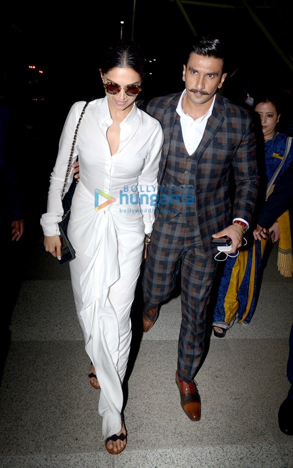 ranveer singh deepika padukone and others snapped at the airport 1 3