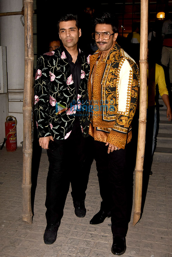 Ranveer Singh and Karan Johar snapped at Will Smith’s birthday bash Ranveer Singh and Karan Johar snapped at Will Smith’s birthday bash