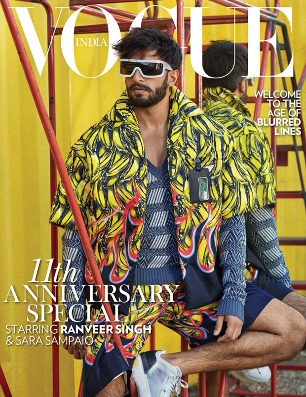 Ranveer Singh cheers for dilution of Article 377 in Vogue shoot!