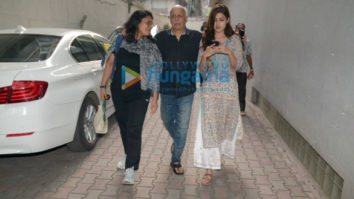 Rhea Chakraborty and Mahesh Bhatt snapped in Mumbai