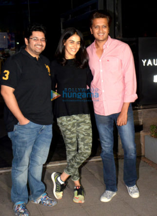 Riteish Deshmukh, Genelia Dsouza, Raina Sachiin Joshi and others snapped at BKC